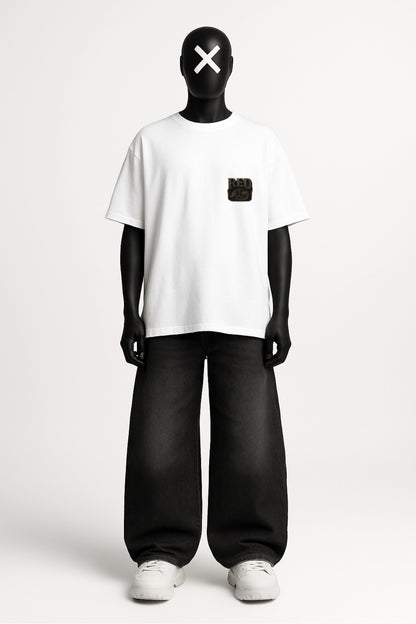 "BORN IN FIRE .WORN WITH PURPOSE" – Oversized Graphic Tee | REDX